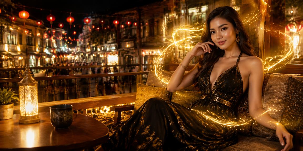 Suasana pertaruhan kasino di Melaka dengan elemen tempatan Malaysia