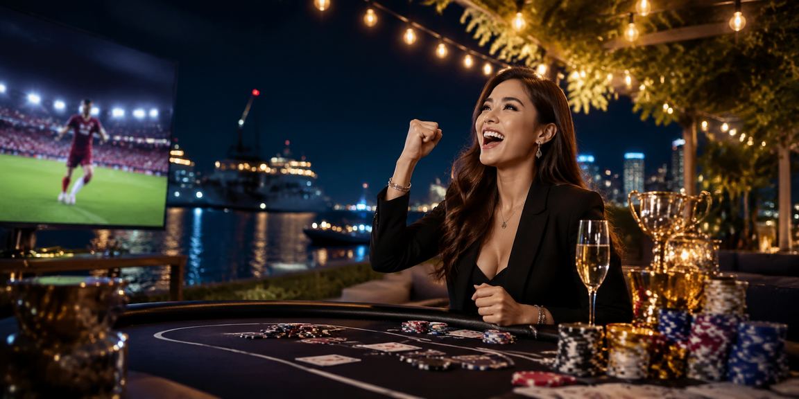 Pemain Malaysia memainkan poker dalam talian dengan antara muka waze009