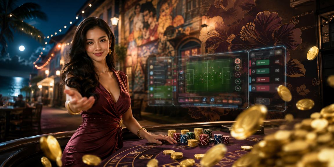 Suasana hiburan kasino Penang dengan jackpot progresif berkembang melalui waze009